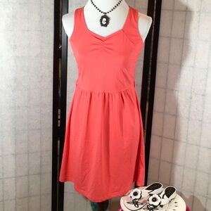 Elle coral sundress NWT